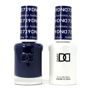 DND Gel & Polish Duo - 729 Blue Colors - Ambrosia