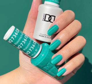 DND Gel Polish - 736 Green Colors - Watermelon