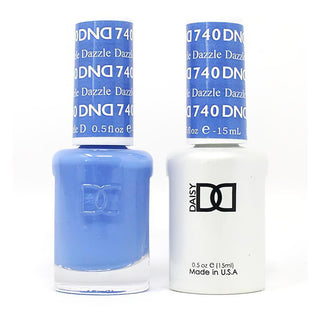 DND Gel & Polish Duo - 740 Blue Colors - Dazzle