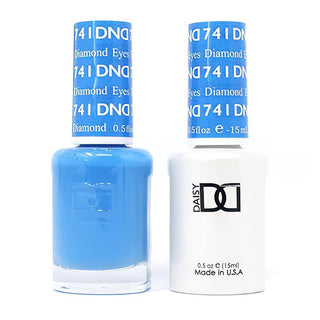 DND Gel & Polish Duo - 741 Blue Colors - Diamond Eyes