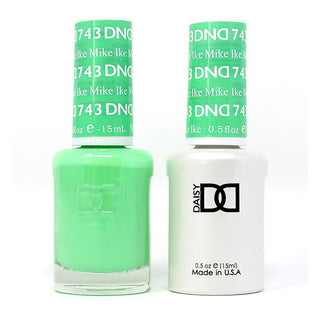 DND Gel & Polish Duo - 743 Green Colors - Mike Ike