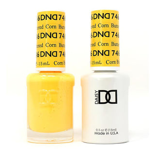 DND Gel & Polish Duo - 746 Yellow Colors - Buttered Corn