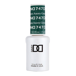 DND Gel Polish - 747 Green Colors - Aurora Green