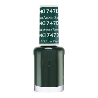 DND Nail Lacquer - 747 Green Colors - Aurora Green