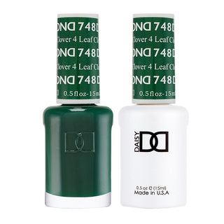 DND Gel & Polish Duo - 748 Green Colors - 4 Leaf Clover