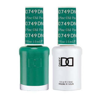 DND Gel & Polish Duo - 749 Green Colors - Old Pine