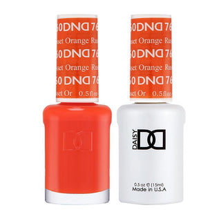 DND Gel & Polish Duo - 760 Orange Colors - Russet Orange