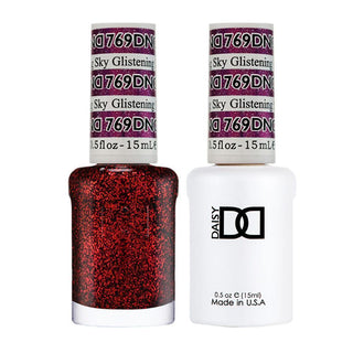 DND Gel & Polish Duo - 769 Red Colors - Glistening Sky