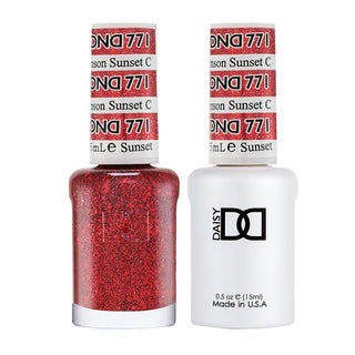 DND Gel & Polish Duo - 771 Red Colors - Crimson Sunset