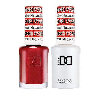 DND Gel & Polish Duo - 772 Red Colors - Nutcracker