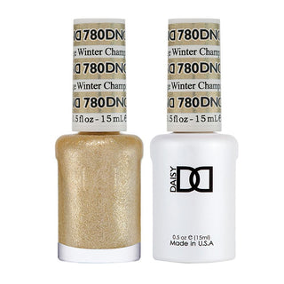 DND Gel & Polish Duo - 780 Gold Colors - Champagne Winter