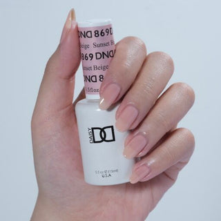 DND Gel Polish - 869 Sunset Beige