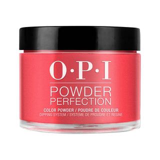 OPI Dipping Powder Nail - A70 Red Hot Rio - Red Colors