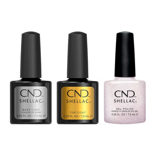 CND - Shellac Combo - Base, Top & Night Brilliance