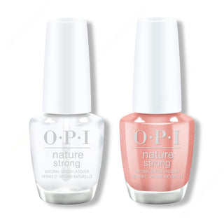 OPI - Nature Strong Combo - Top & Intentions Are Rose Gold