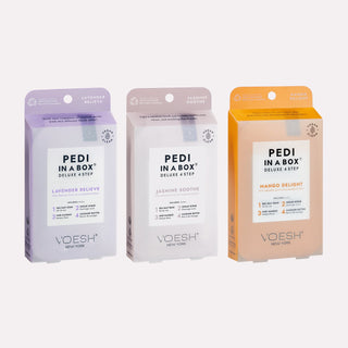 Pedi in a Box Deluxe 4 Step Best Seller Trio ($21 value)