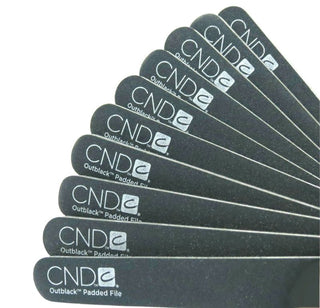 CND Outblack Padded File 120/240 Grit