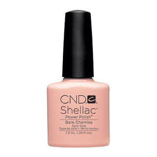 CND Shellac Gel Polish - 007 Bare Chemise - Nude, Pink Colors