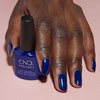 CND Shellac Gel Polish - 016 Blue Moon - Blue Colors