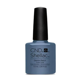 CND Shellac Gel Polish - 040 Denim Patch - Blue Colors