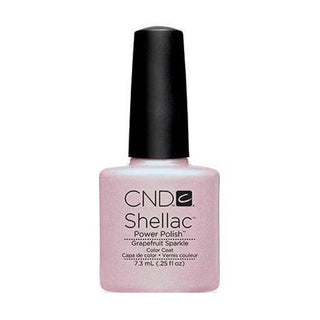 CND Shellac Gel Polish - 056 Grapefruit Sparkle - Nude, Pink Colors