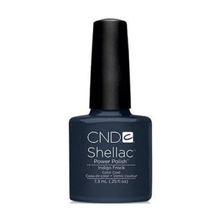 CND Shellac Gel Polish - 066 Indigo Frock - Blue Colors