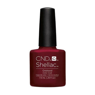 CND Shellac Gel Polish - 099 Oxblood - Red Colors