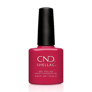 CND Shellac Gel Polish - 116 Rose Brocade - Red Colors