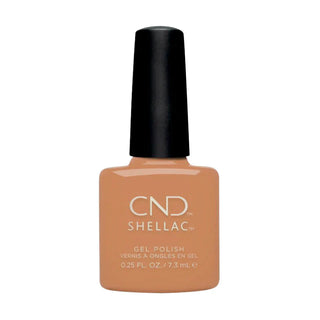 CND Shellac Gel Polish - 123 Running Latte - Gold Colors