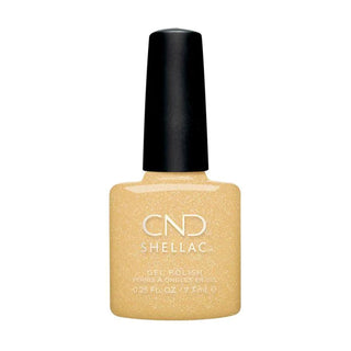 CND Shellac Gel Polish - 128 Seeing Citrine - Gold Colors