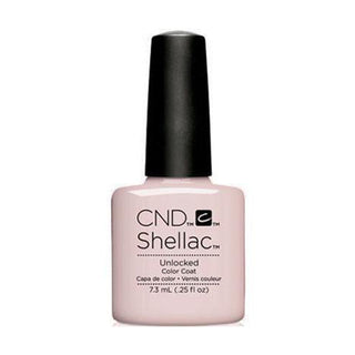 CND Shellac Gel Polish - 142 Unlocked - Nude, Pink Colors