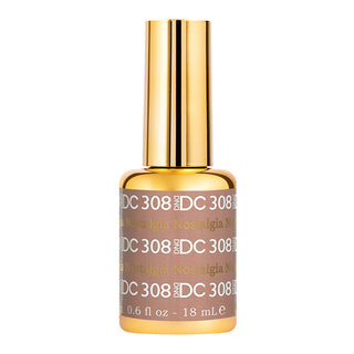 DND DC Gel Polish - 308 Brown Colors - Nostalgia