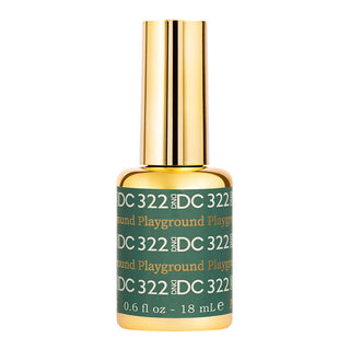 DND DC Gel Polish - 322 Green Colors - Playground