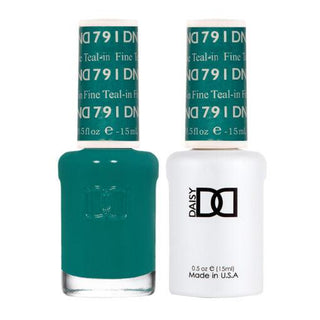 DND Gel & Polish Duo - 791 Teal Colors