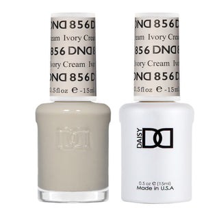 DND Gel & Polish Duo - 856 Ivory Cream