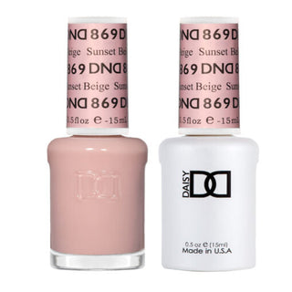 DND Gel & Polish Duo - 869 Sunset Beige