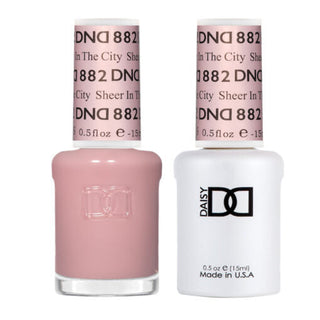 DND Gel & Polish Duo - 882 Sheer In The City