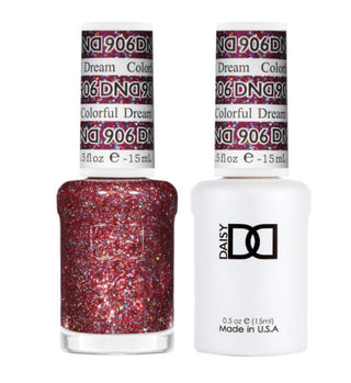 DND Gel & Polish Duo - 906 Colorful Dream