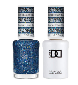 DND Gel & Polish Duo - 927 Blue Illusion