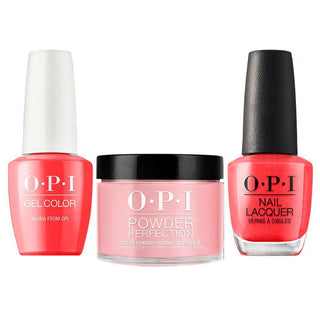 OPI 3 in 1 - H70 Aloha From OPI - Dip, Gel & Lacquer Matching