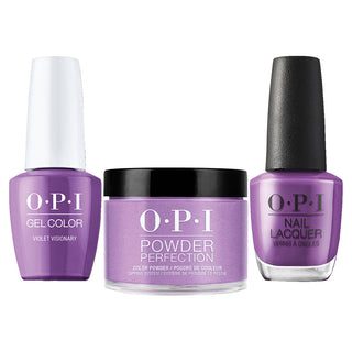 OPI 3 in 1 - LA11 Violet Visionary - Dip, Gel & Lacquer Matching