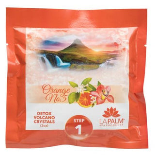 Volcano Spa: 6 Step Pedicure Kit - Orange No. 5