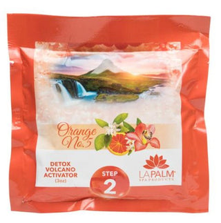 Volcano Spa: 6 Step Pedicure Kit - Orange No. 5