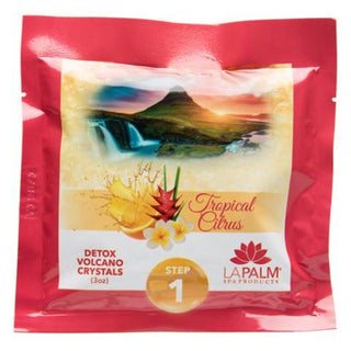 Volcano Spa: 6 Step Pedicure Kit - Tropical Citrus