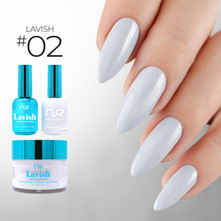 NuRevoltuion Lavish 4 in 1 #002 Snow Cloud