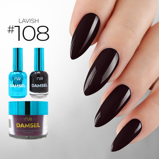 NuRevoltuion Lavish 4 in 1 #108 Black Cherry