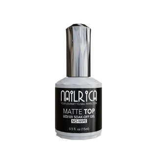 Matte Top Coat | Soak-Off Gel No Wipe | 0.5oz