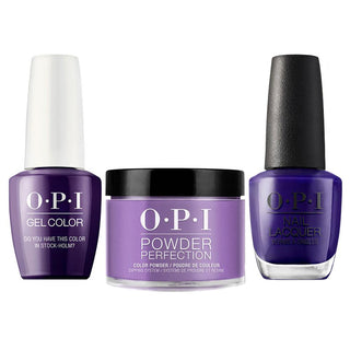 OPI 3 in 1 - N47 Do You Have this Color in Stock-holm? - Dip, Gel & Lacquer Matching