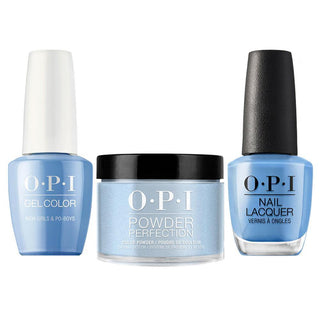 OPI 3 in 1 - N61 Rich Girls & Po-Boys - Dip, Gel & Lacquer Matching