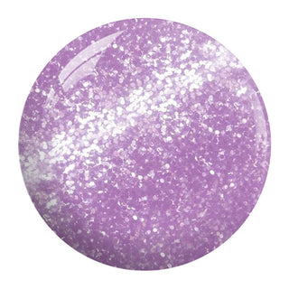 NuGenesis Dip Powder - NL 06 Boogle Nights - Purple, Glitter Colors